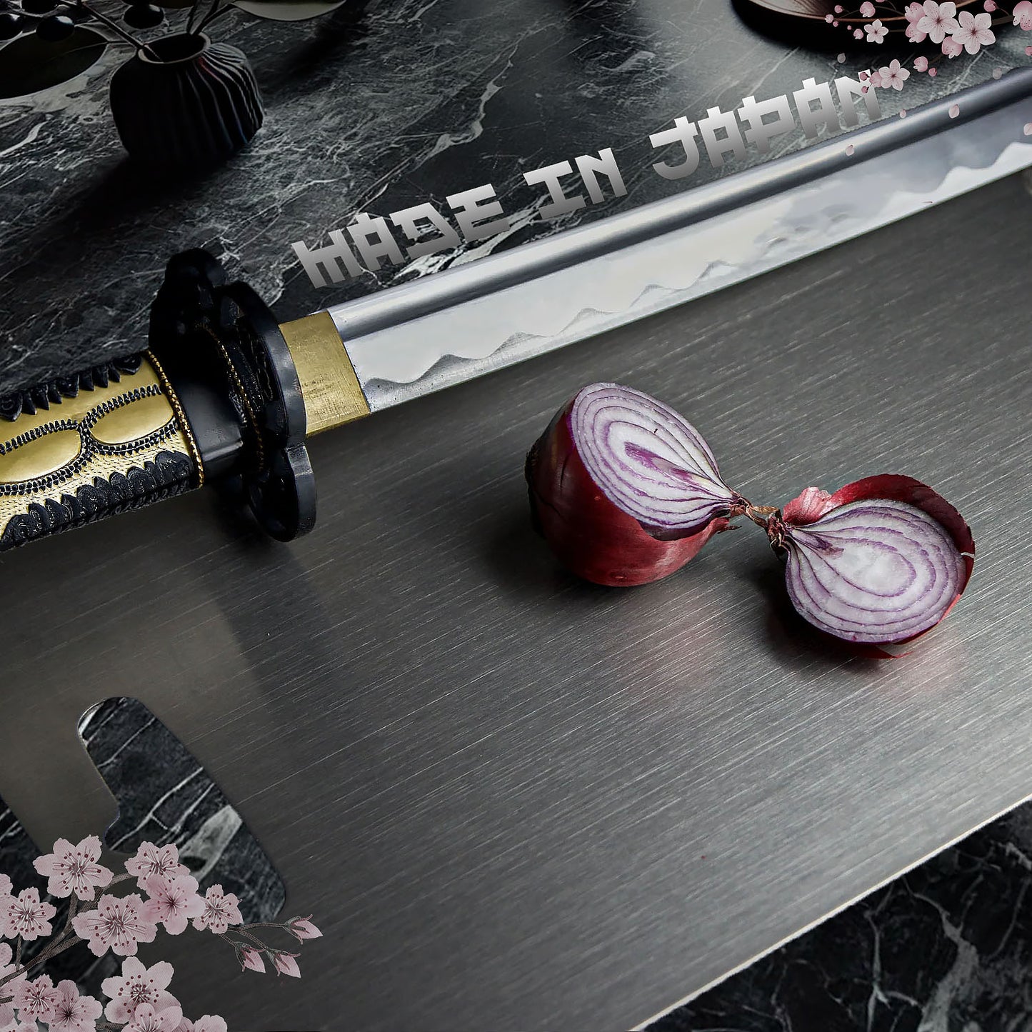 SAMURAI TITANIUM™ 100% Pure Titanium Cutting Board